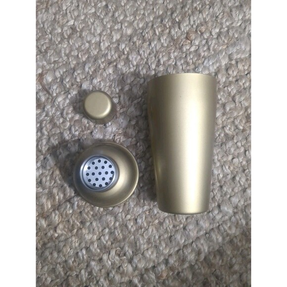 Cocktail Martini Shaker Stainless Steel Gold, 24 oz - Picture 7 of 13